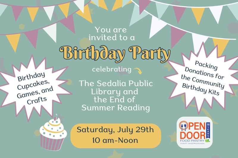 Birthday Party - Celebrating the SPL and the End of Summer Reading!