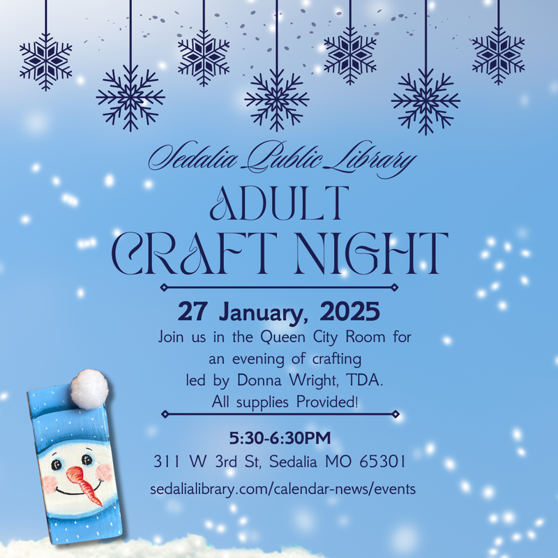 Create and Connect: An Adult Craft Night